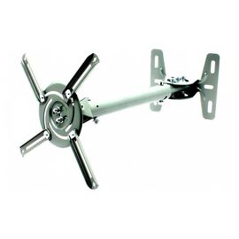  Кронштейн для проектора Wize WPB-W белый макс.12кг потолочный поворот и наклон 