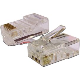  Коннектор медный Lanmaster TWT-PL45-8P8C UTP RJ45 кат.5e (упак.:100шт) 