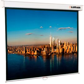  Экран Lumien 305x406см Master Picture LMP-100114 4:3 настенно-потолочный рулонный белый 