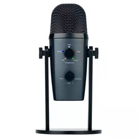  Микрофон универсальный кардиоидный JMARY MC-PW10, Type-C+Bluetooth+AUX, черный 