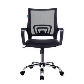  Кресло Бюрократ CH-695N/SL/Black спинка сетка черный TW-01 сиденье черный TW-11 крестовина хром 