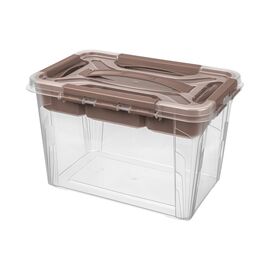  Ящик универсальный Econova Grand Box 433224214 с замками и вставкой-органайзером, 6,65л 