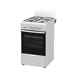  Плита Газовая Darina A 3001 W белый реш.сталь, 85x50x56см, 4 конфороки, духовка  50л 