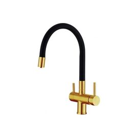  Смеситель для кухни EMAR ЕС-3015 PVD Golden 