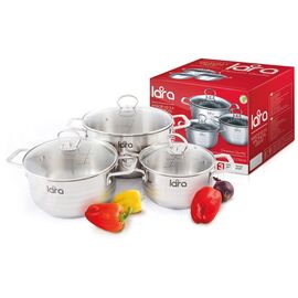  Набор посуды LARA LR02-81 Standart 