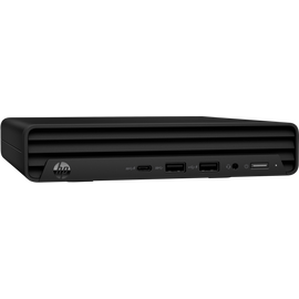  Неттоп HP 260 G9 (9H6M7ET) Mini i3 1315U (1.2) 8Gb SSD256Gb UHDG Free DOS GbitEth WiFi BT 65W kbNORUS мышь клавиатура черный 