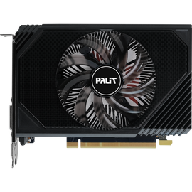  Видеокарта Palit RTX3050 Stormx (NE63050018JE-1070F) Nvidia GeForce RTX 3050 PCI-E 4.0 6Gb 96bit GDDR6 1042/14000 DVIx1 HDMIx1 DPx1 HDCP Ret 