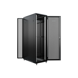  Шкаф серверный NTSS Премиум (NTSS-R42U60120PD/PDD-BL) напольный 42U 600x1200мм пер.дв.перфор. металл 900кг серый 1110мм 150кг IP20 металл 