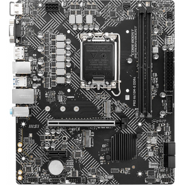  MB s1700 MSI PRO H610M-G DDR4, mATX, H610, LGA1700,2xDDR4,1xPCI-Ex16,1xPCI-Ex1, 2xM.2(KEY M+KEY E), 4xSATA3, 4xUSB 3.2, 6xUSB 2.0 (925024) 