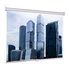  [LEP-100102] Настенный экран Lumien Eco Picture 180х180 см Matte White восьмигранный корпус, возможность потолочн./на-стенного крепления, уровень в комплекте, 1:1 (треугольная упаковка) 