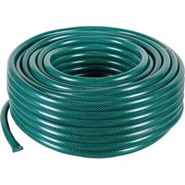  Шланг поливочный Вихрь 73/7/2/2 ПВХ трёхслойный армированный 3/4", 50м (зелёный) 