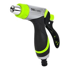  Пистолет-распылитель Deli DL8763 поливочный 3 режима распыления, диаметр шланга 3/4", прорезиненная рукоять 