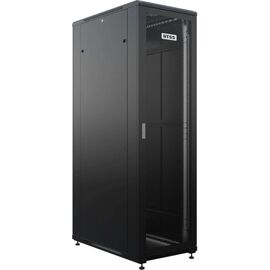  Шкаф серверный NTSS Премиум NTSS-R42U60100PD/PDD-BL напольный 42U 600x1000мм пер.дв.перфор. задн.дв.перфор.2-хст. 900кг черный 910мм 111кг 1987мм IP 