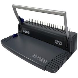  Переплетчик Office Kit B2108N A4/перф.8л.сшив/макс.200л./пластик.пруж. (6-22мм) 
