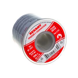  Припой с канифолью REXANT (09-3361) катушка 