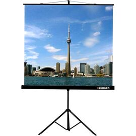  Экран на треноге Lumien 153x153см Eco View LEV-100106 1:1 напольный рулонный 